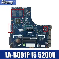 LA-B091P материнская плата i5-5200U R5 M330 2G для ASUS B50-80 N50-80 Материнская плата ноутбука LA-B091P материнская плата LA-B091P материнская плата