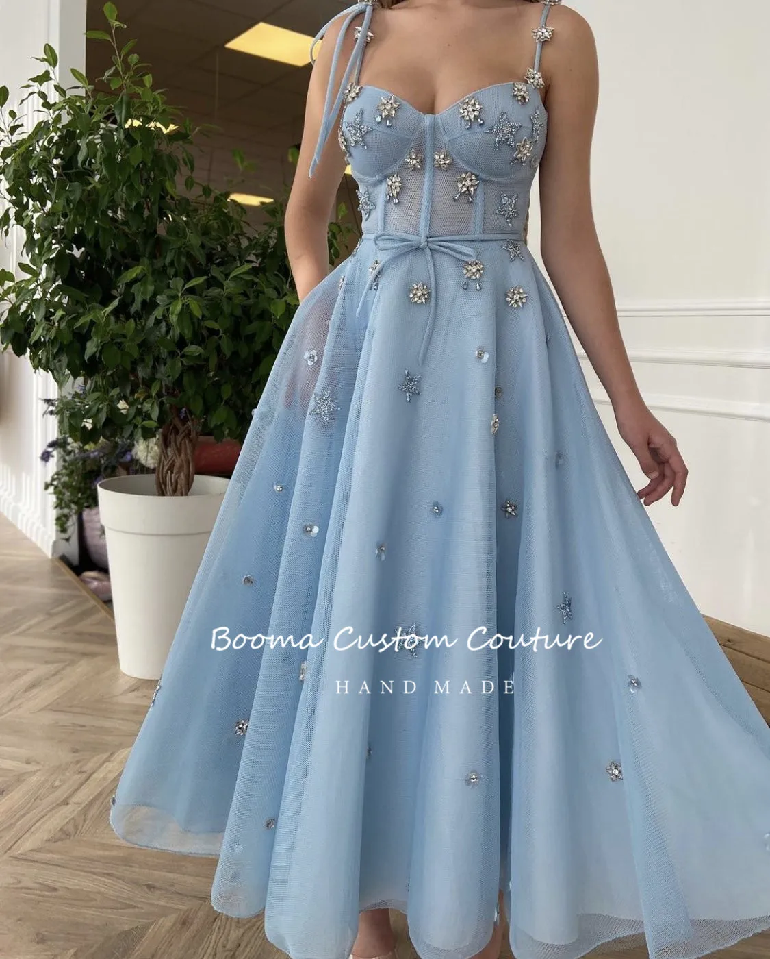 Booma Mesh Net Tulle Prom Dresses Baby 
