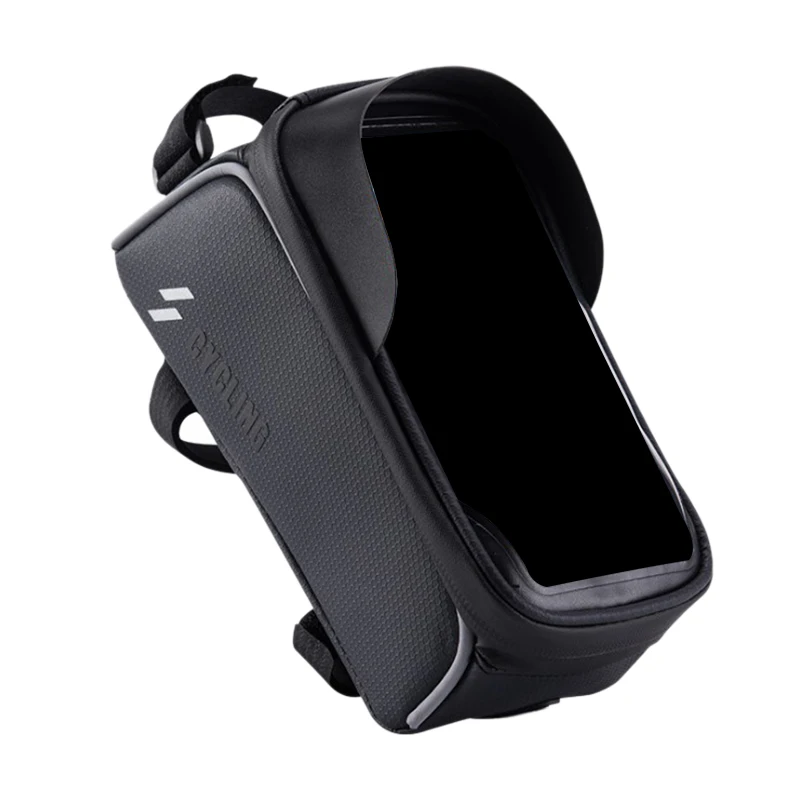 Сумка на переднюю раму велосипеда водонепроницаемая велосипедная верхняя