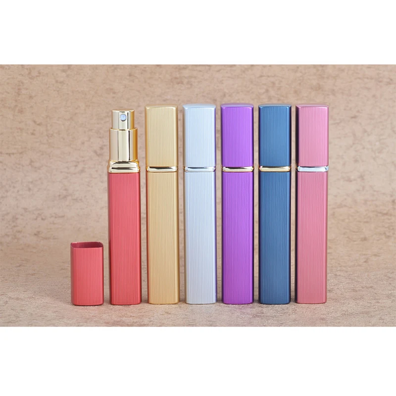 12ml Mini Portable Perfume Aluminum Metal Perfume Bottle Spray Bottle Refillable Travel Supplies Portable Sub Bottle 5