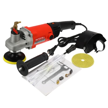 

1400W M14 Electric Marble Granite Wet Stone Polisher Grinder Sander Water Mill Variable Speed Hand Grinder EU/US Plug
