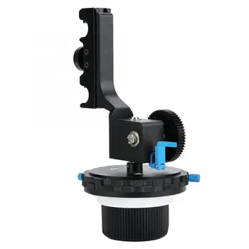 

YELANGU F4 Universal Follow Focus Damping Design Accurate Focusing Follow Focus with Gear Ring Belt for DSLR