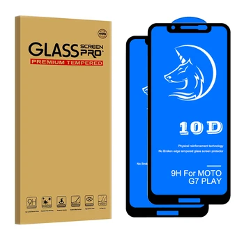 

CAMDEMS 10D 200pcs 2in1 Tempered Glass For Motorola G7 G7 PLAY G7 POWER G6 PLAY G6 PLUS E5 PLUS ONE VISION good Screen Protector