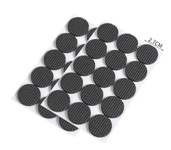 Self - Adhesive Non - Slip Furniture Leg Protectors - Anti - Scratch Pads for Chairs, Tables, and Sofas (30pcs Round)