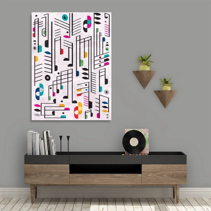 Music Print Home Decor Musical Notes Wall Art Canvas Painting Picture Inspirational Music Poster Motivational Art Decoration Music Print Home Decor Musical Notes Wall Art Canvas Painting Picture Inspirational Music Poster Motivational Art Decoration