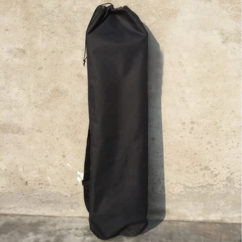 

Portable Skateboard Shoulder Bag Thick Waterproof Padded Backpack 600D Nylon Black 87-120cm length