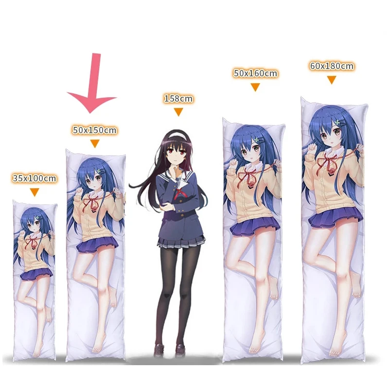 Rimuru Tempest That Time I Got Reincarnated as a Slime Dakimakura Anime  Body Pillow Case 201110 Female Horns Christmas –