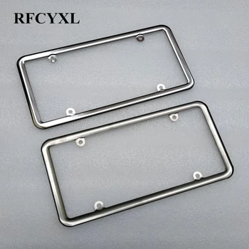 

2Pcs for USA Car License Plate Frame Car License Plate Frame Number Plate Holder Vehicles Standard License Plate Us Fit Canada
