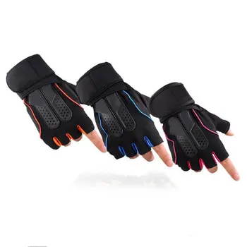 

1 PC Men Antiskid Cycling Bike Gym Fitness Sports Half Finger Gloves New Road Bike Gloves Men Women Cycling Gloves Half Finger