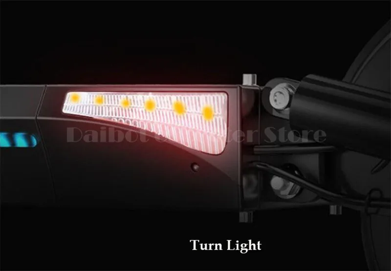 Adult Electric Scooter 2 Wheel Electric Scooters 500W 48V Four Suspension Folding Electric Bike For Kids With Two Seat (1)