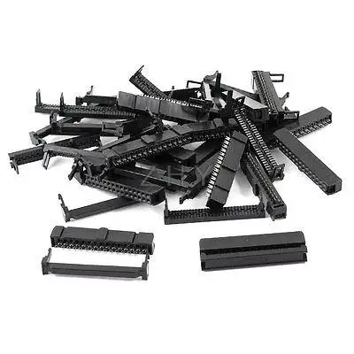 

15 Pcs IDC Cable Connector FC-30P 30Pin Female Header 2.54mm Pitch