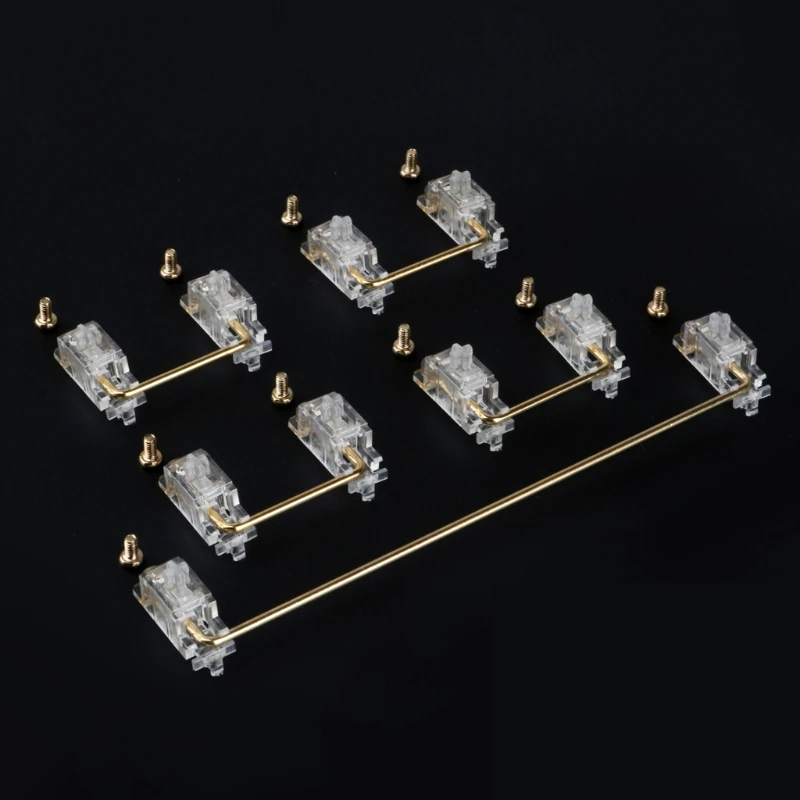 

Gold Plated 60% 87 Pcb Screw Stabilizer Mechanical Keyboard Mounted Key Plate 62KA