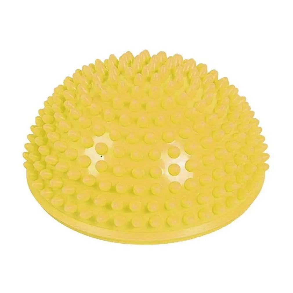 

Inflatable Pvc Yoga Hemisphere Durian Ball Foot Massage Ball Yoga Fitness Muscle Relaxation Semi-Circular Foot Massage Ball