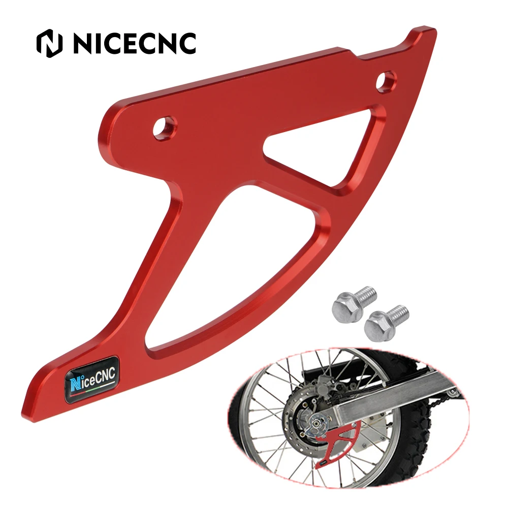 NICECNC Rear Brake Disc Guard For Honda XR250 90 04 XR600R 91 00 XR400R