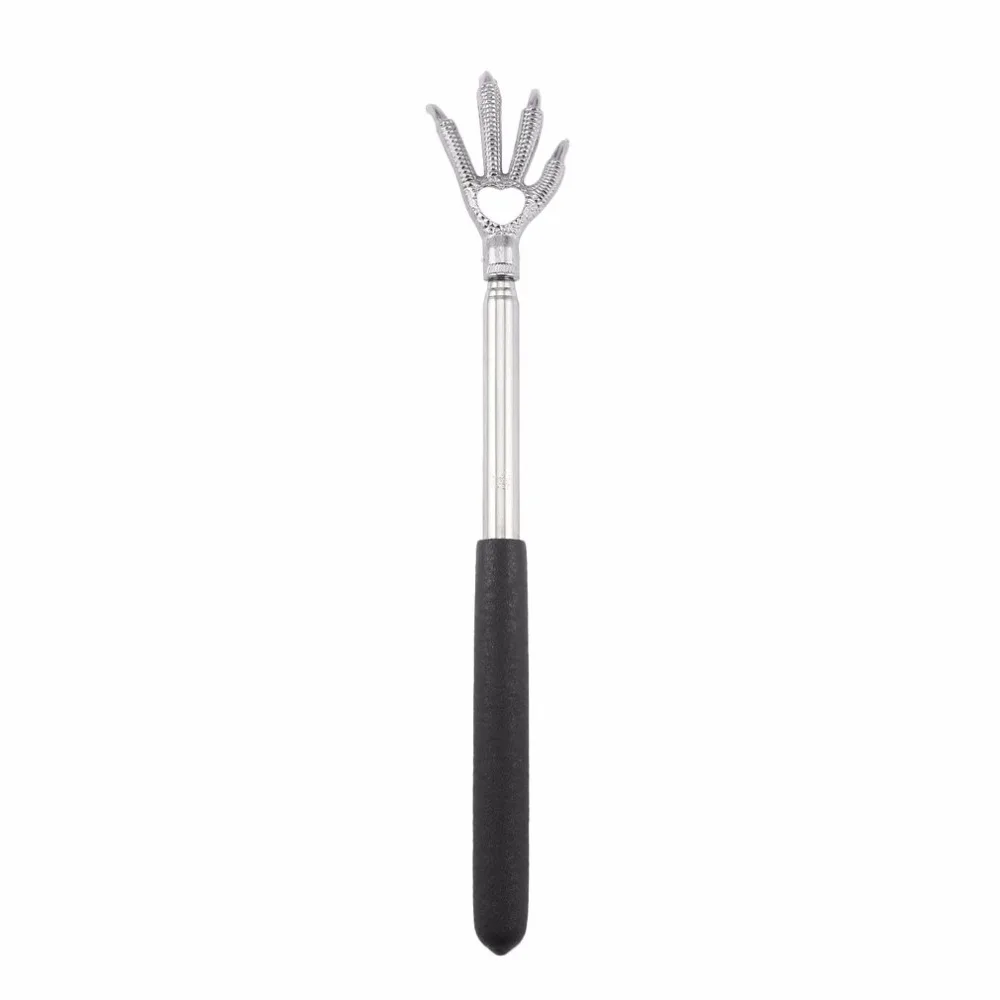 

Compact Telescopic Claw Stainless Steel Massager Back Scratcher 22-58cm Adjustable Back Scratching Massage Hand Claw