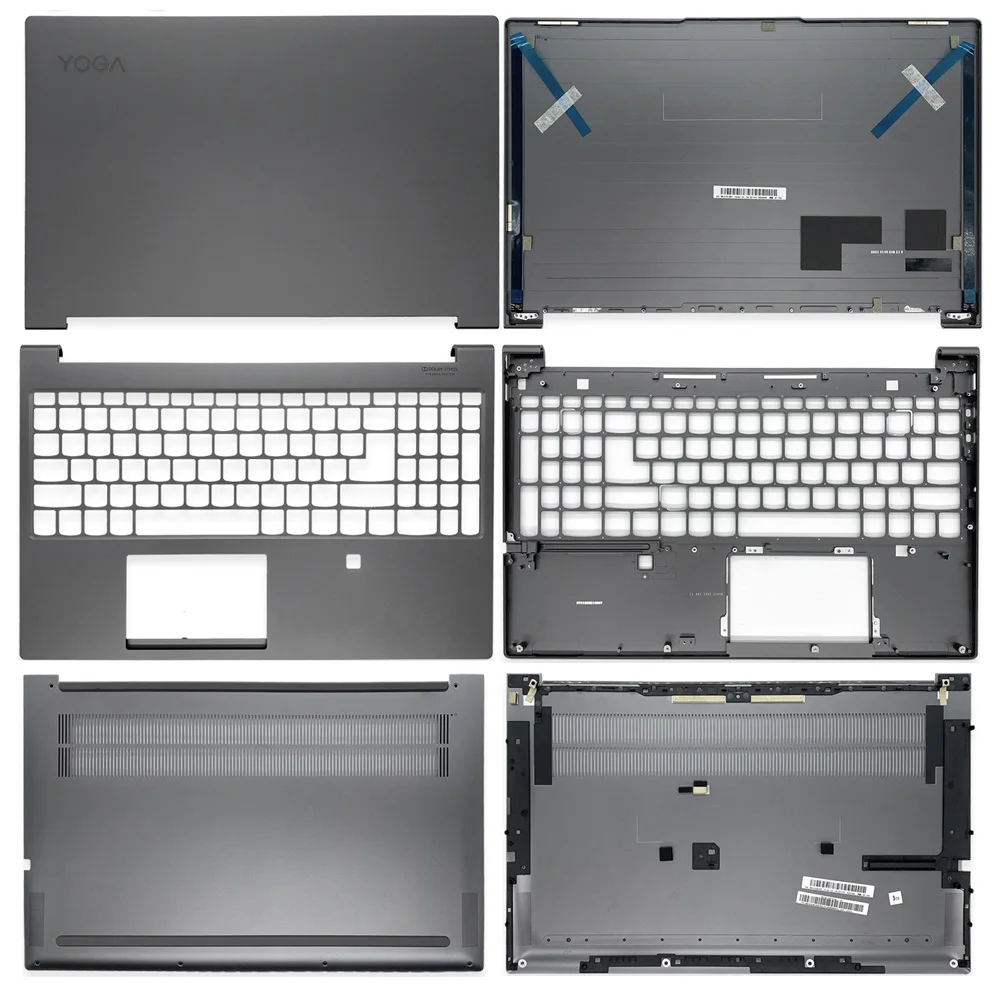 

New Laptop For Lenovo Yoga C940-15 C940-15IRH LCD Back Cover/Palmrest/Bottom Case Top Cover Sheel 15.6 Inch Gray