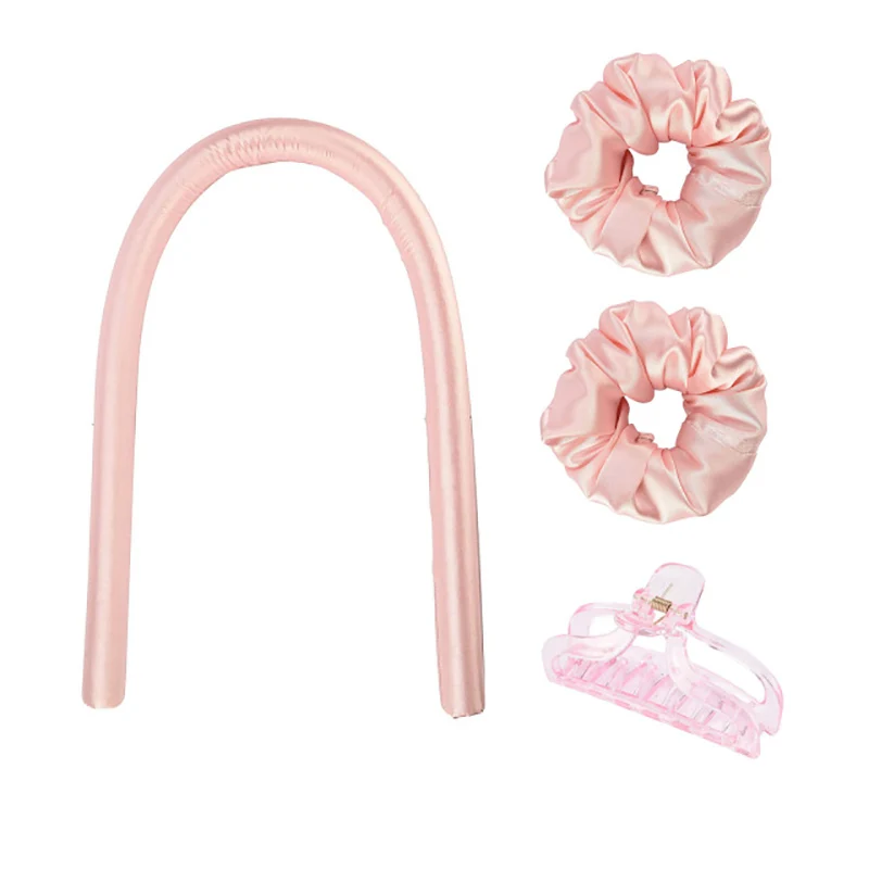 Heatless Curling Rod Headband Lazy Curler Silk Curling Ribbon Silk Heatless Hair Make Hair Soft