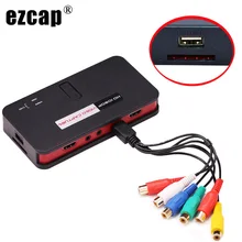1080P HDMI AV Audio Video Capture Card for PS3 PS4 TV Box Phone Game HD Camera Recording Box To USB Disk, PC OBS Live Streaming