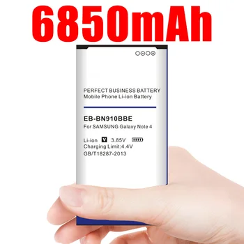 

6950mAh EB-BN910BBE Battery for Samsung Galaxy Note 4 Note4 N910H N910U N910A N910C N910F N910W N910FQ N910X N910V N910P