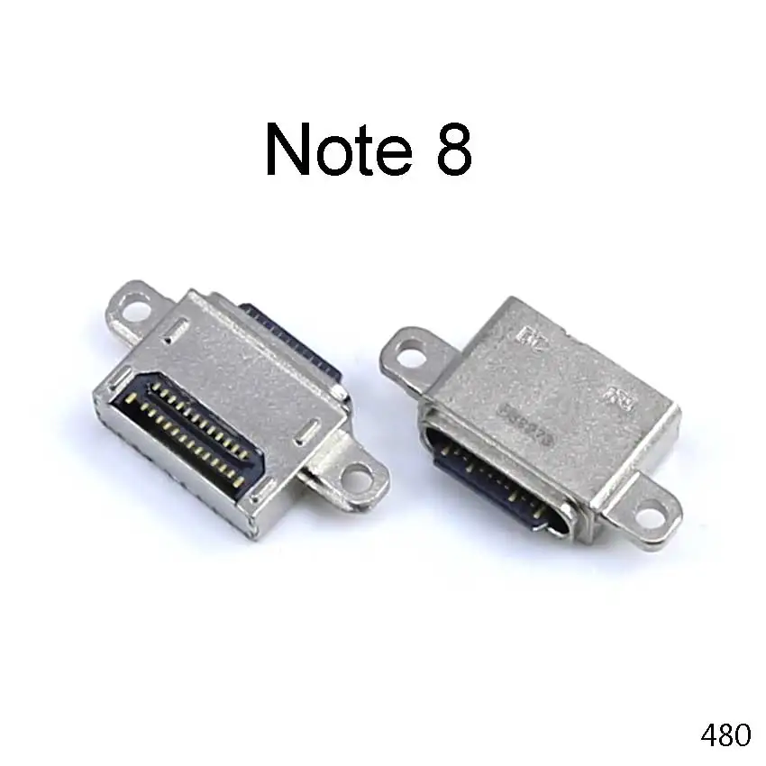 1 шт зарядный Порты и разъёмы для Samsung Galaxy S3 i9300 P5200 Note 4 5 8 9 S6 край S7 S8 S9 S10 плюс J1 J3 разъем Micro USB разъем - Цвет: Note8