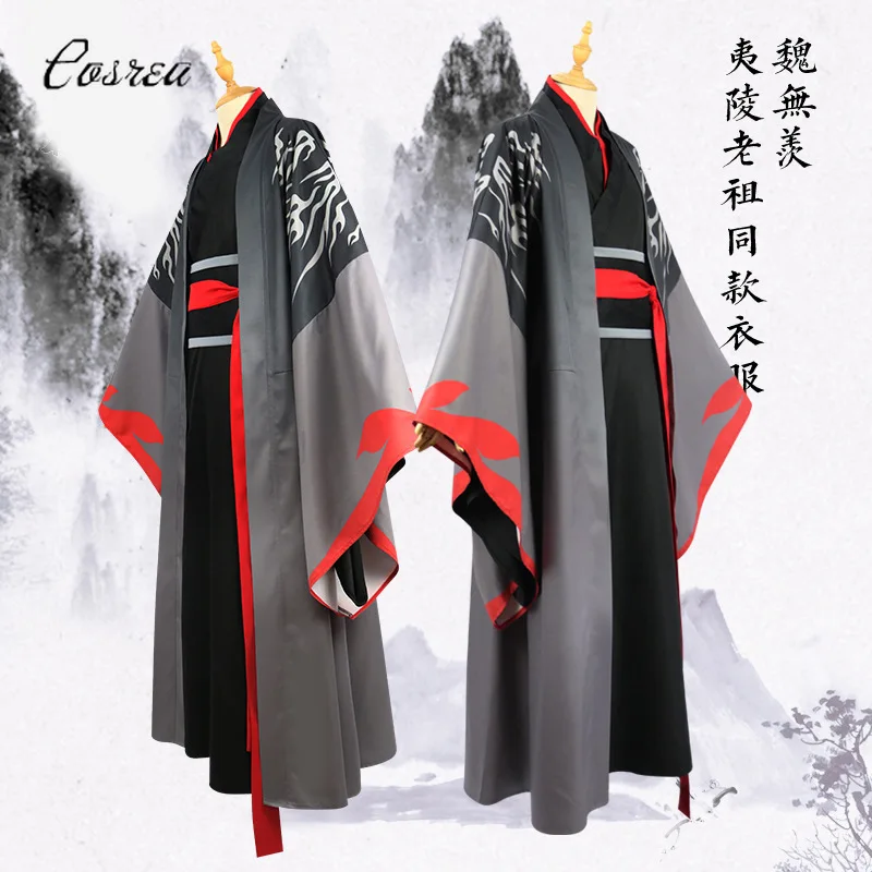Wei Wuxian Yiling патриарх косплей парик гроссмейстер демонического культивирования играть парик Mo Dao Zu Shi Хэллоуин волосы Wei Ying