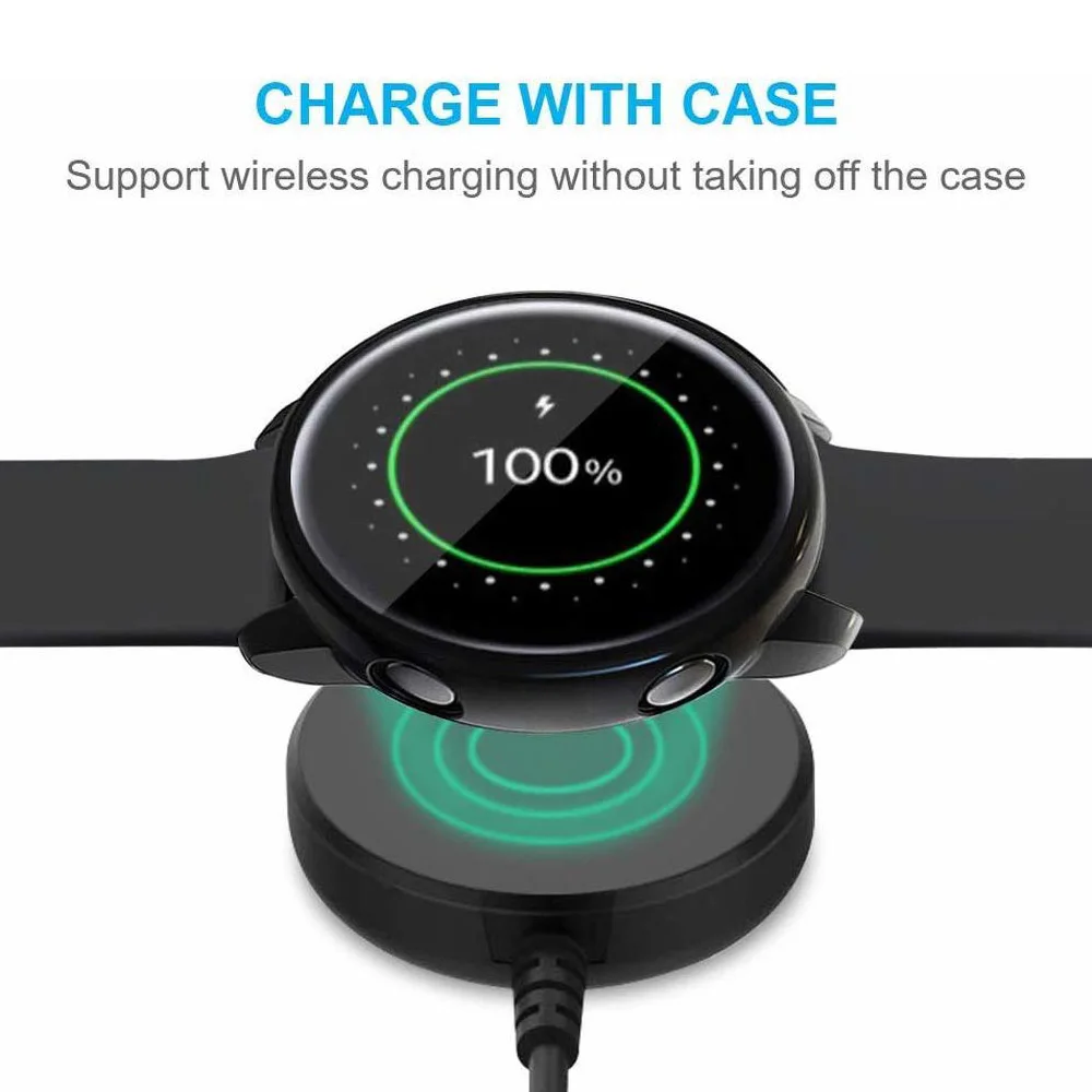 Чехол для защиты экрана Samsung Galaxy Watch Active 2 Ультратонкий Мягкий чехол с полной