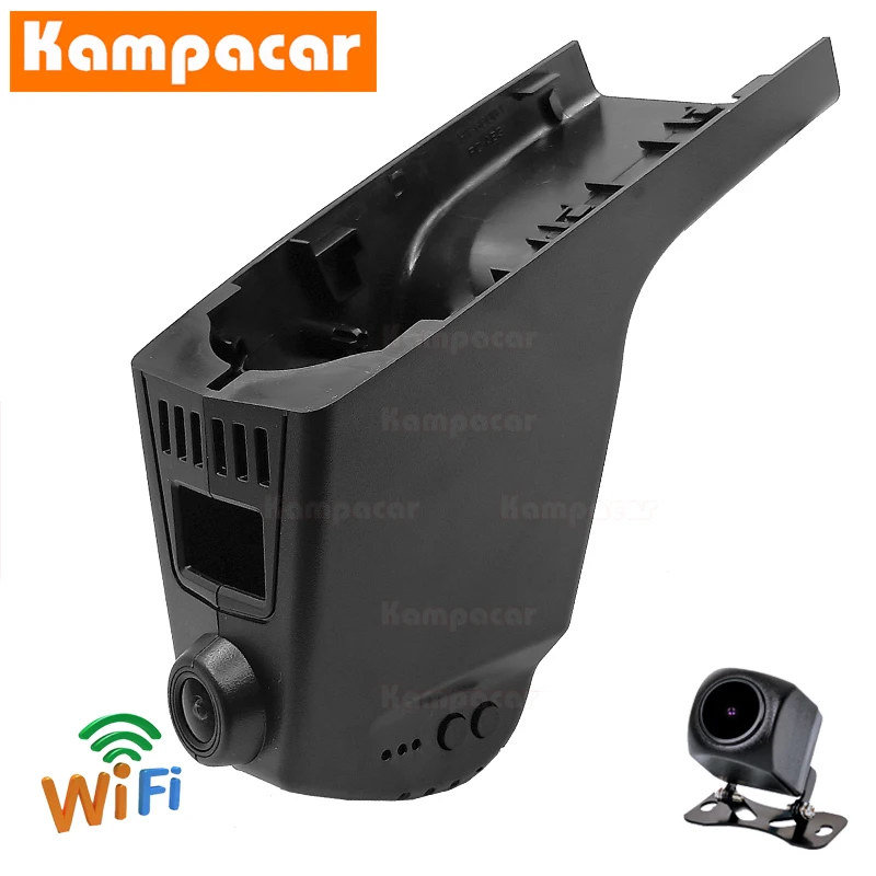 Kampacar BM33-D DashCam For BMW Z4 sDrive 25i X7 G07 X6 G06 X5 G05 X5M F85 F89 X3 G01 M40i 1 2 3 5 6 7 8 Series Two Lens Car Dvr