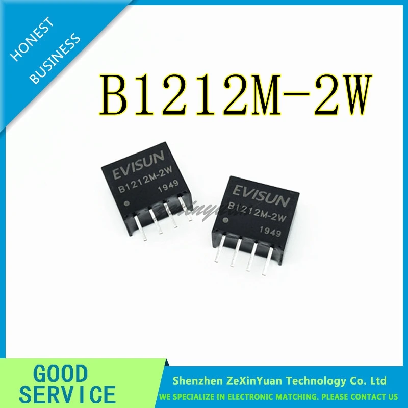 

Новый модуль питания SIP-4, 2-10 шт., B1212M-2W, 12 В до 12 В