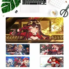 

30x60cm Genshin Amber Mouse Pad PC Laptop Gamer Mousepad Anime Antislip Mat Keyboard Desk Mat For Overwatch/CS GO