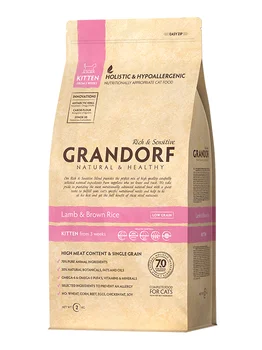

GRANDORF GRANDORF KITTEN LAMB & RICE nizkozernovoy for kittens with lamb and rice
