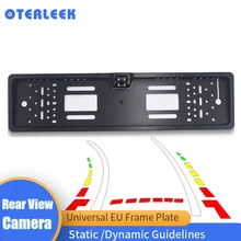 

HD High quality dynamic trajectory plate frame car rear view camera with good night vision