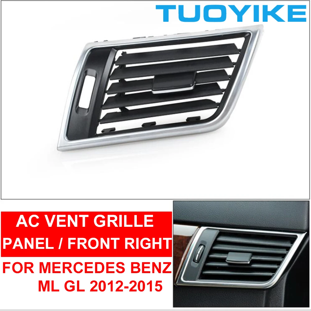 Auto Front Ac Airconditioner Vent Grille Outlet Panel Cover Vervanging Voor Mercedes Benz Ml Gl ML320 ML350 GL350 GL450 2012-15
