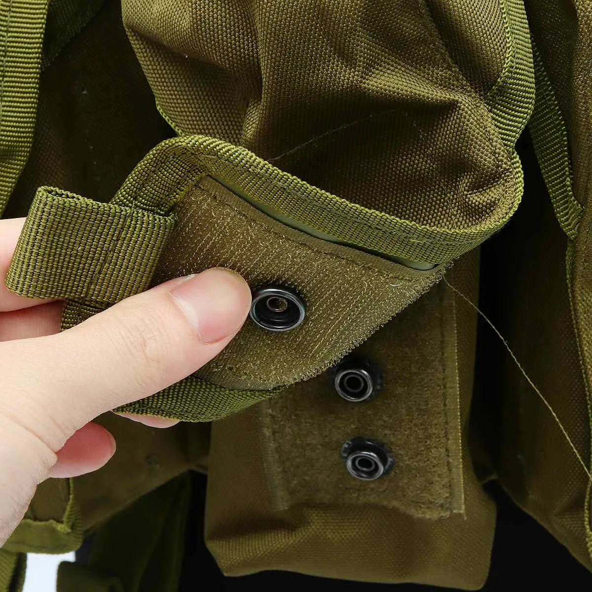 Outdoor Tactical Vest Combat Game Waistcoat Training Storage Carrier Belly Pocket Special Forces Waistcoat Equipment Unisex