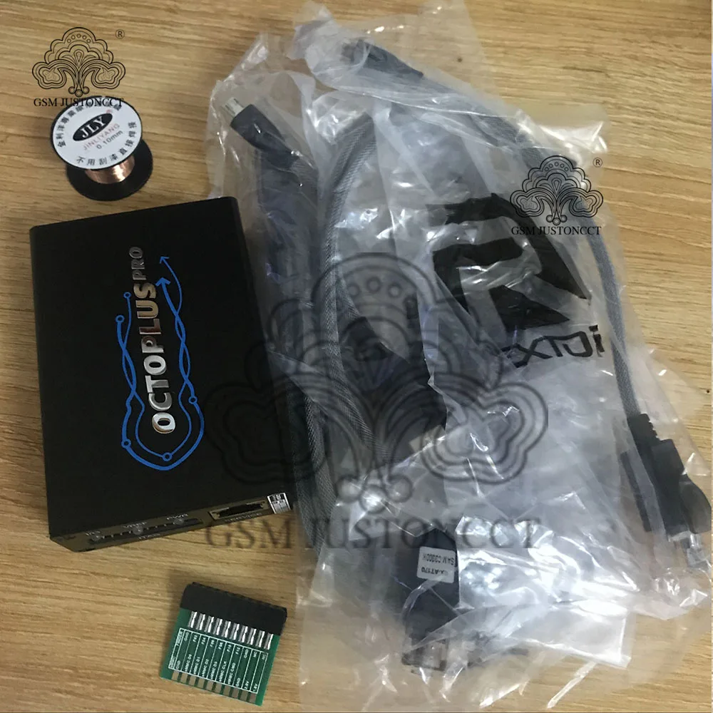 Оригинальный новый набор Octopus II/octoplus pro box + EMMC JTAG и 5 кабелей для активации Frp Sam LG SE