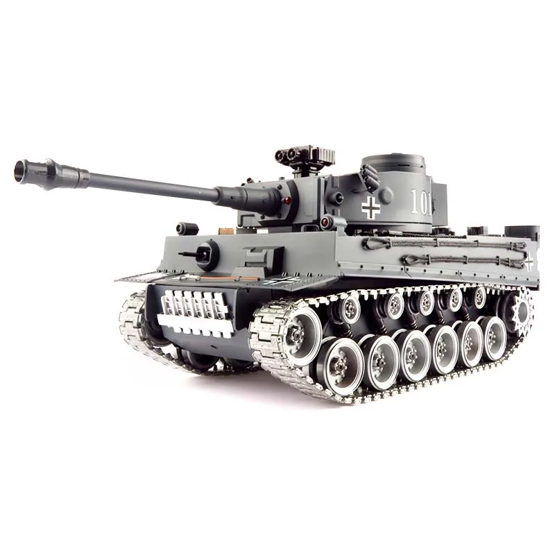 1/20 2 4G RC Танк Немецкий Тигр 15 каналов Тактический основной автомобиль военный
