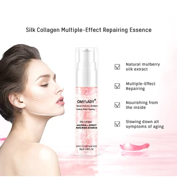 

Active Collagen Silk Thread Ball Skin Care Face Essence Facial Serum Anti-aging Easy To Absorb Smoothing Firming Moisturizing