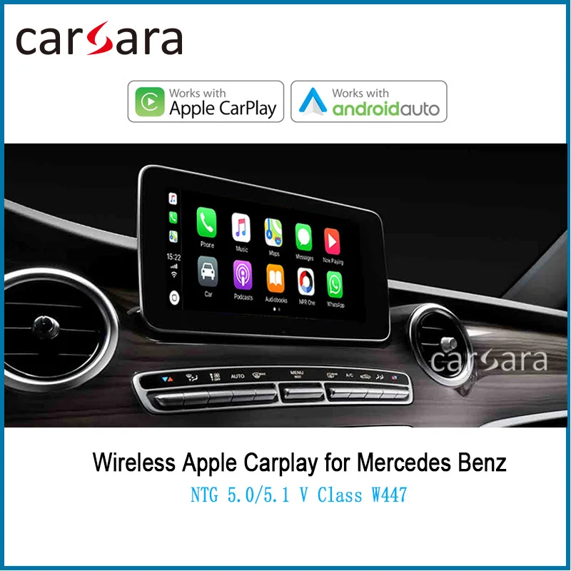 Беспроводной адаптер CarPlay для V класса W447 NTG5.0 5 1 2 поддержка смарт мультимедийного