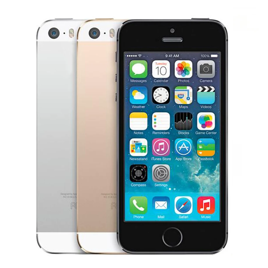 5S iPhone 5S, Заводская разблокировка, Apple iPhone 5S, 16 ГБ, 32 ГБ, 64 Гб ПЗУ, 8 Мп, iOS 4,", ips, 8 Мп, wifi, gps, SIRI, 4G, LTE, мобильный телефон
