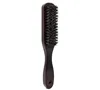 Wood Handle Boar Bristle Cleaning Brush Hairdressing Beard Brush Anti Static Barber Hair Styling Comb Shaving Tools for Men ► Photo 2/6