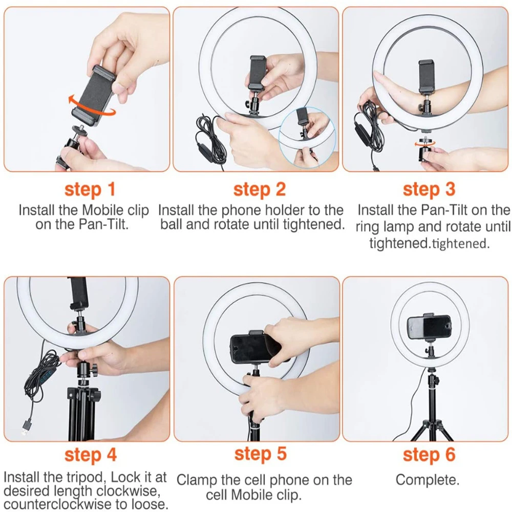 how to setup the circle light