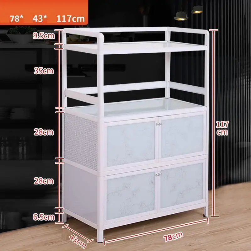 Number 6 Мобильный Арио Sideboard Capbords Китай Sidebord Mueble Aparador шкаф из алюминиевого сплава Meuble кухня, буфет мебель шкаф - Цвет: Number 6