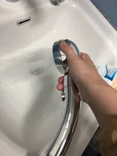 Shower-Head Stop-Button Rotating Water-Pressure Adjustable Degrees 360 with 3-Mode