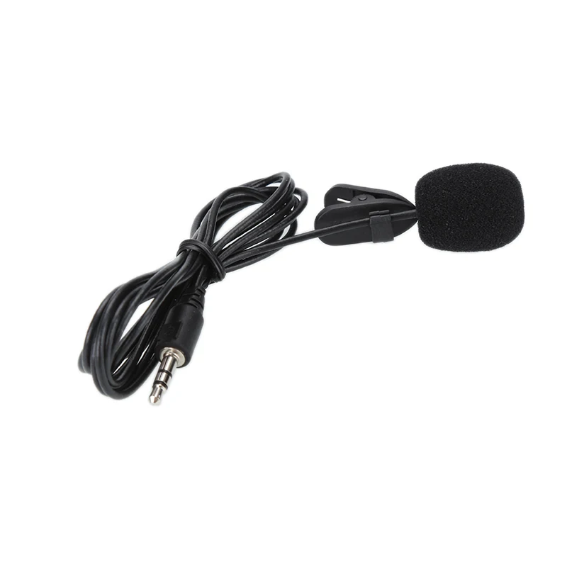 3.5mm Clip-on Lapel External Lavalier Microphone for Cell Phone PC Laptop Pad SH gaming mic