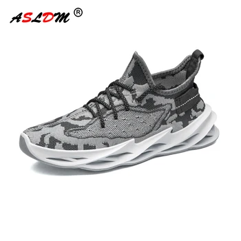 

Outdoor Men Jogging Men Jogging Sneakers High Quality Lace-up Sports Breathable Blade Sneakers Running Shoes
