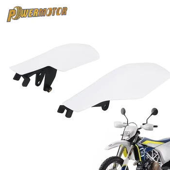

White Motorcycle Handguard Handle Bar Handlebar Hand Guard Protector For HUSQVARNA FC TC FE TE FX TX 125 250 300 350 450 501 501