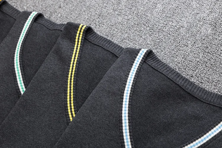 2019 New Sweater Slytherin Ravenclaw Hufflepuff Long Sleeve Sweater V-neck All-match Unisex Daily Clothes Cosplay Costumes