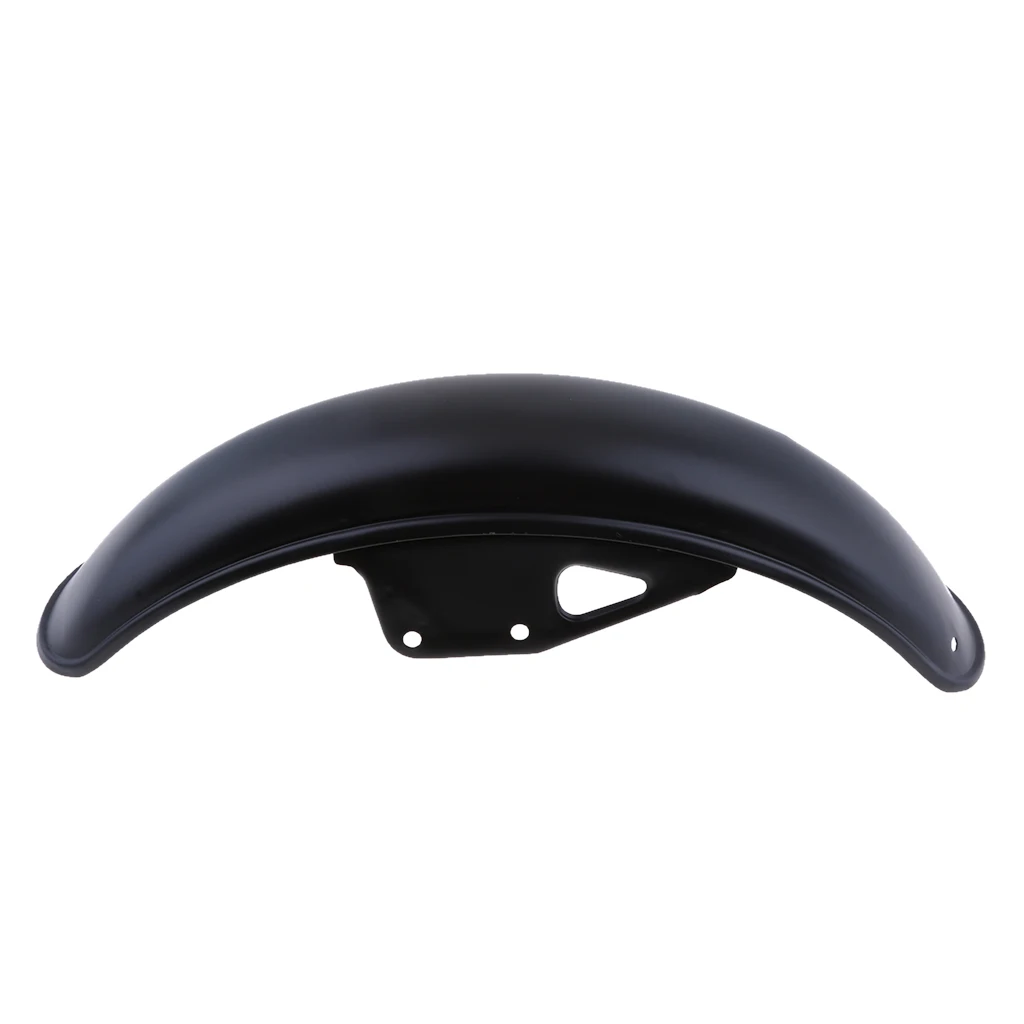 Black Motorcycle Front Fender Mudguard Fairing Mug Guard Covers for Suzuki GN125 Easy to install 560mm