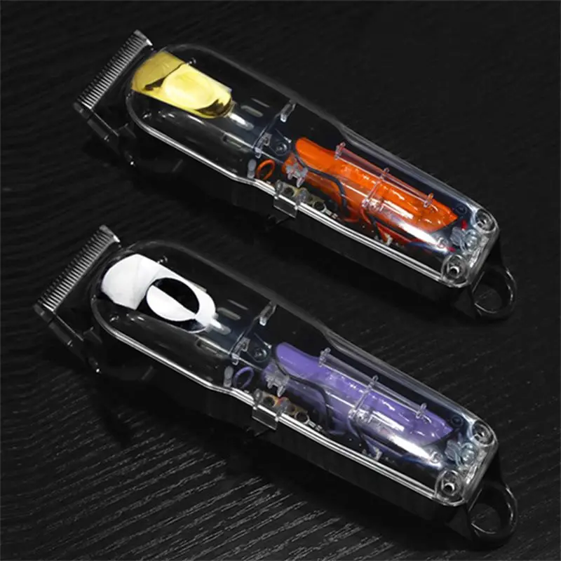 Transparent Electric Hair Clipper Cover Shop Trimmer Hairdressing Cutting Barber