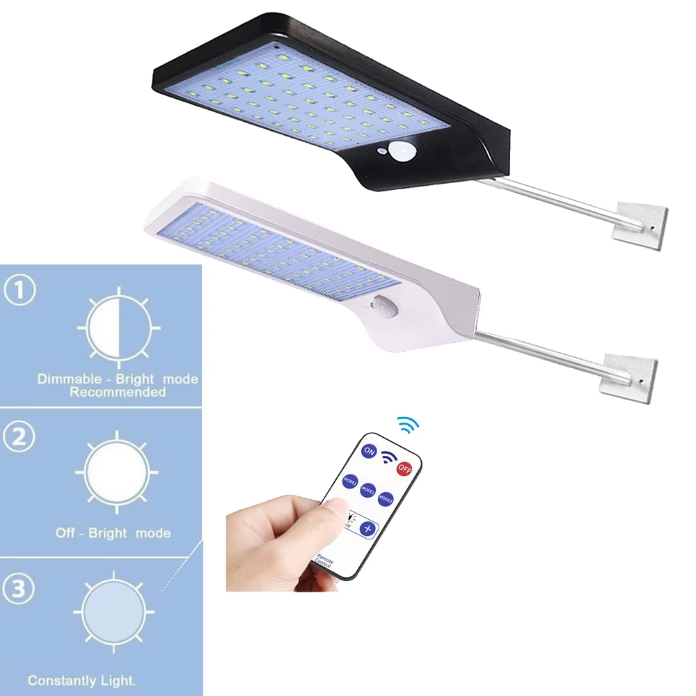 

Outdoor lighting Solar Power Wireless Pir Motion Sensor Wall Street Lamp Waterproof for Road Garden Path Night Security Light re