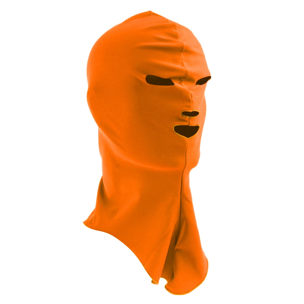 Lightweight Mask Sports Face UV Protection Full Face Mask Women/Men Head Cap Black/ Blue/Yellow/Pink/Orange